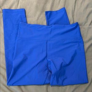 Vibrant Blue High-Waisted Leggings